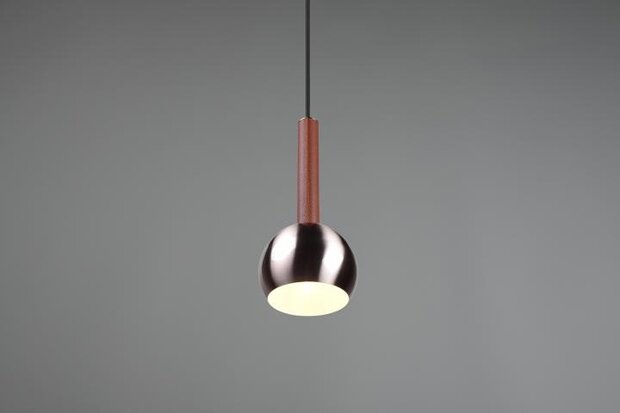 CINQUE Hanglamp Ciliana 1-lichts Nikkel