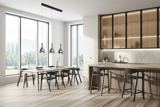 CINQUE Hanglamp Cipera 3-lichts Zwart