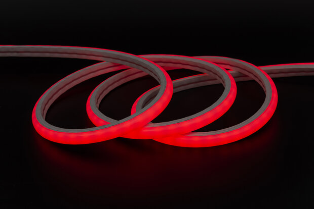 20 meter NEON LED Strip / Neon Flex - 5 Watt/meter - 230V - Waterdicht IP65 - Rood