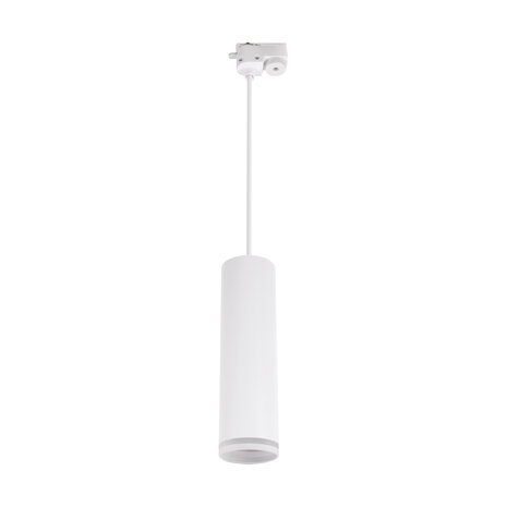 Zula Tube hanglamp voor 1-fase railverlichting - GU10 - 30cm tube - Wit