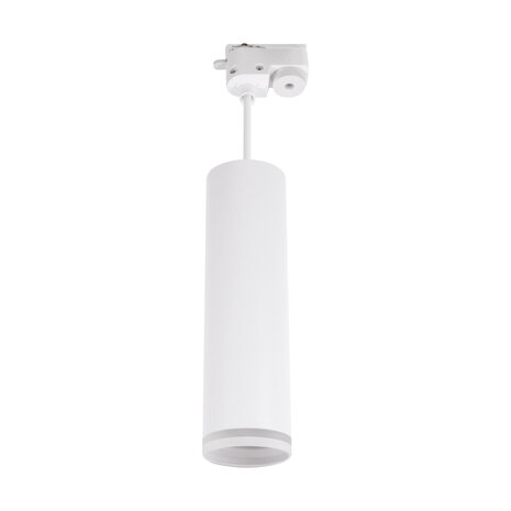 Zula Tube hanglamp voor 1-fase railverlichting - GU10 - 30cm tube - Wit