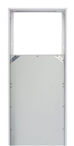 Led opbouw paneel - Frame - 30x120cm - Wit Schroeflooos bevestigen