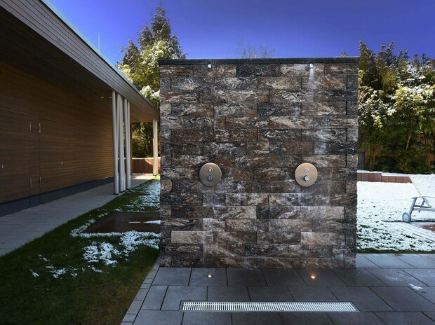 Dekolight grond spot Peacock IP67 3000K Warm Wit