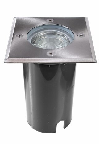 Dekolight grond spot Aton GU10 Fitting IP67 Vierkant