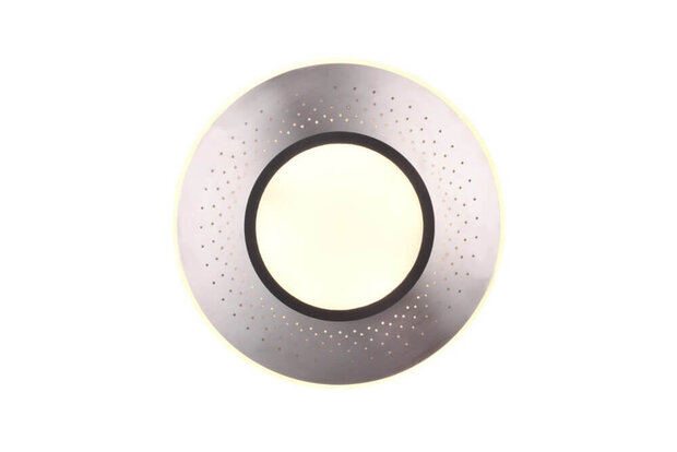 Trio Plafonni&egrave;re Verus 70cm Nikkel mat