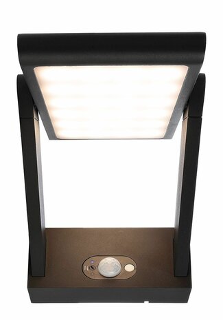 Deko-Light Premium Solar led buitenverlichting sensor - Schemerschakelaar en Bewegingsmelder - buiten wandlamp - verlichting zonne energie buiten