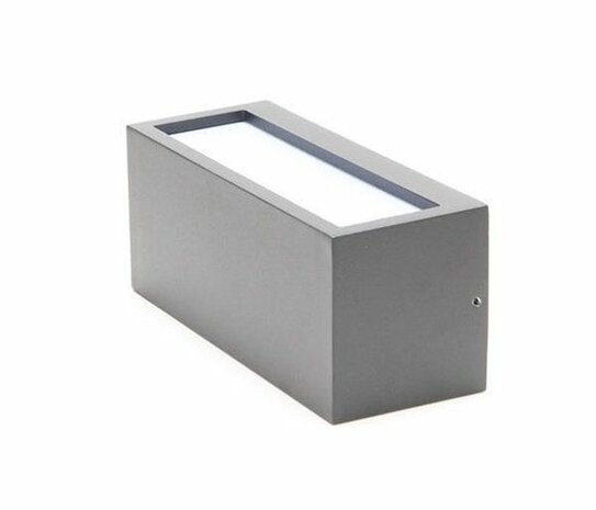 DekoLight Rilongo - Buiten Wandlamp - Aluminium - antraciet