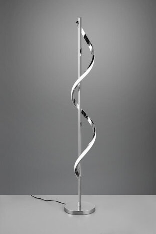 Reality Staande vloerlamp Isabel 120cm hoog chroom