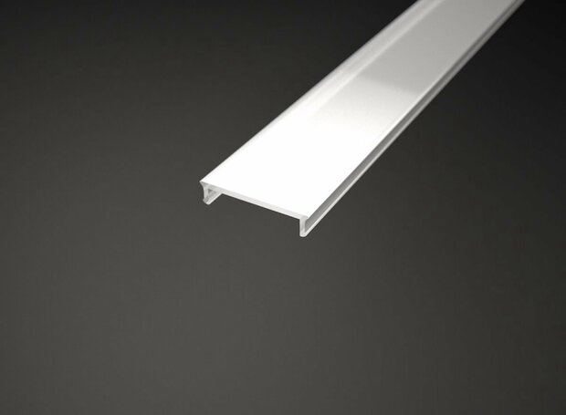 Aluminium Inbouw Zij TEGEL  Profiel - Inclusief Dekking Voor Profiel-Ideaal Voor Gips en Tegels- Plafonds en Wanden Hoogwaardige- Kwaliteit Aluminium -200CM (2M)