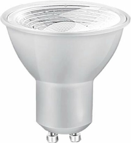 10 x LED LAMP-COOL WHITE-ADVANCE-5W-GU10-38D-6500K-ENERGY BESPAREND-REFLECTORLAMP-THERMOPLASTIC