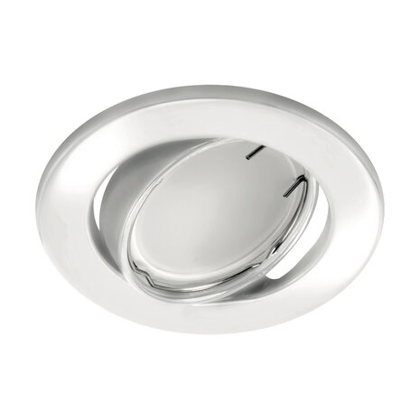 10 x LED Spot Set - GU10 Fitting - Inbouw Rond - Glans Wit - 6W - Warm Wit 2900K - Kantelbaar &Oslash;88mm