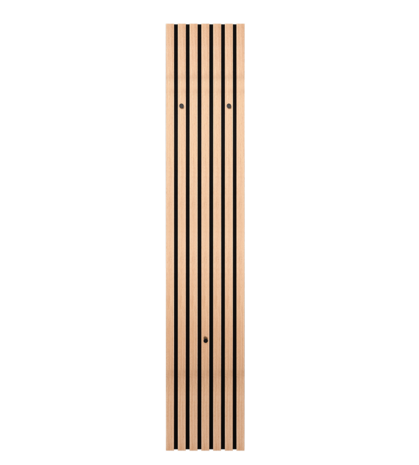 Grace Akupaneel - Wandpaneel met kapstok 25 &times; 160 &times; 2,7 cm