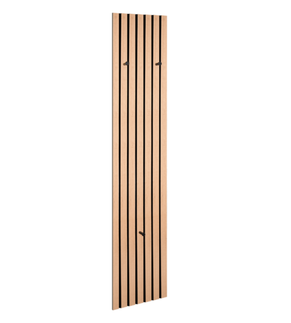 Grace Akupaneel - Wandpaneel met kapstok 25 &times; 160 &times; 2,7 cm