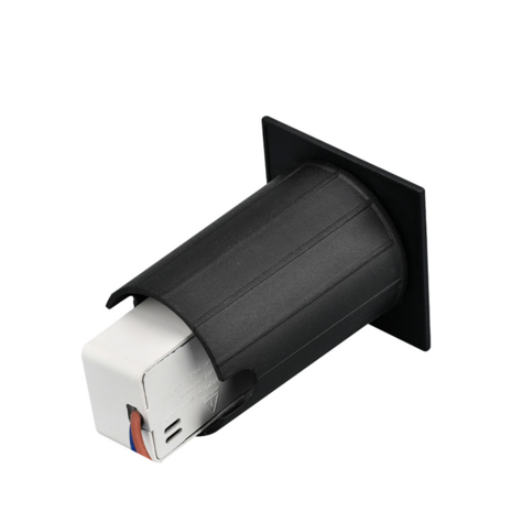 Vector Led Trap verlichting - inbouwspot - Vierkant - 3w -3000K - Warm wit - Zwart