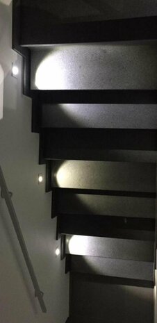 HOROZ  - Yakut Led Trap verlichting - inbouwspot - Rond - 3w -4000K - Daglicht - Wit