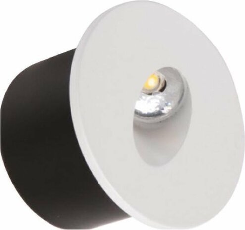 HOROZ  - Yakut Led Trap verlichting - inbouwspot - Rond - 3w -4000K - Daglicht - Wit