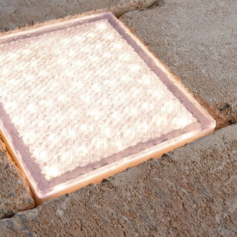 Deko-Light - Grond Spot - Klinkers spot - 230v 3.7w - 3000K - Warm wit - 200x200 mm