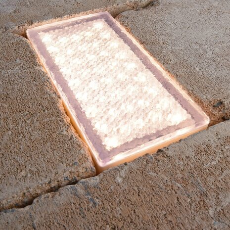 Deko-Light - Grond Spot - Klinkers spot - 230v 3.7w - 3000K - Warm wit - 100x200 mm