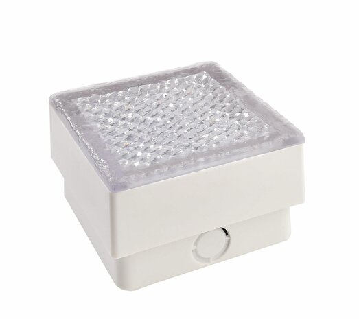 Deko-Light - Grond Spot - Klinkers spot - 230v 2.3w - 3000K - Warm wit - 100x100 mm