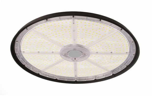 LED UFO High Bay 160W - Magazijnverlichting - Waterdicht IP65 - Helder Wit 5700K - Aluminium