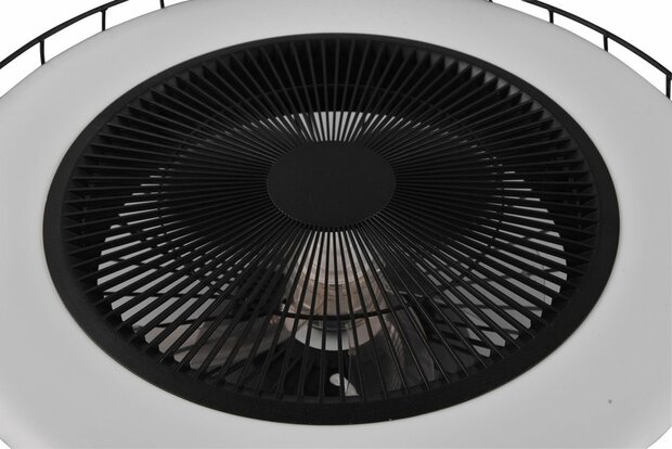 Reality Ventilator Sandfjord 1 x LED 30,0 Watt 2700 - 6500K - ZWART