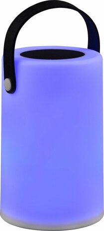 REALITY GARCIA - Tafellamp - Wit - incl. 1x SMD 0,1W - Solar - Zonne energie - Snoerloos - Buitenverlichting - IP44