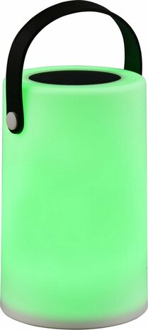 REALITY GARCIA - Tafellamp - Wit - incl. 1x SMD 0,1W - Solar - Zonne energie - Snoerloos - Buitenverlichting - IP44