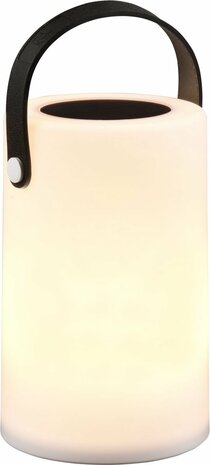 REALITY GARCIA - Tafellamp - Wit - incl. 1x SMD 0,1W - Solar - Zonne energie - Snoerloos - Buitenverlichting - IP44