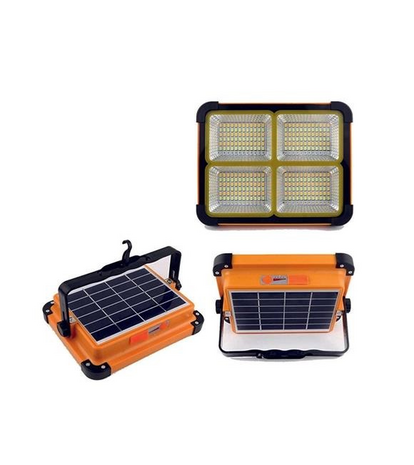 TURBO 200w - CCT -Werklamp - LED lamp - solar powerbank  - Waterdicht IP44 - Oplaadbaar - Zonnepaneel
