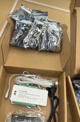 Dynamische trapverlichting - 4000K daglicht - LED Bewegingssensor - complete set met 50 cm LED strip voor maximaal 16 treden