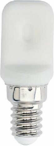 2 stuks - Mini - Led lamp - E14 fitting - 4w - 6400K - Koud wit - 360 Lumen