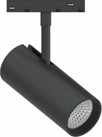 Magnetische Railverlichting - Led Spot | Zwart - 30W - 3000K - 2510lm - 48V