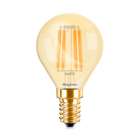 4W E14 P45 AMBER 2200K LED-LAMP