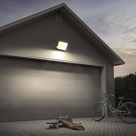 Braytron - LED Bouwlamp / Schijnwerper - 20w - CCT - Aanpasbare licht kleuren - 3000K,4000K,6000K - Waterdicht IP65 -Wit