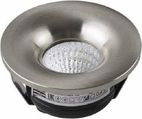 Bianca - LED veranda / terrasoverkapping inbouwspots - Chroom - 3W 4200K - Daglicht