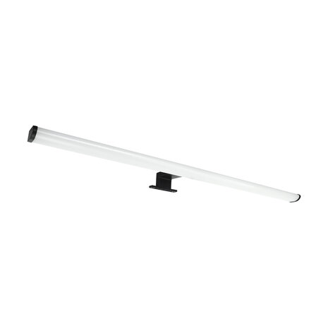 DORIAN LED Spiegelverlichting - Badkamer Lamp - Schilderijverlichting - Rechthoek 15W - 1600 Lumen - 4000K Daglicht wit - Zwart - Kunststof - 780 mm - IP44