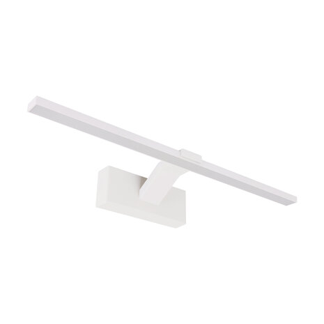 LIMBA LED - Wandlamp - Spiegelverlichting - Schilderijverlichting - Rechthoek 11W - 1560Lumen - 3CCT Aanpasbare Licht kleuren 3000K 4000K 6000K - Wit - 505mm - IP20