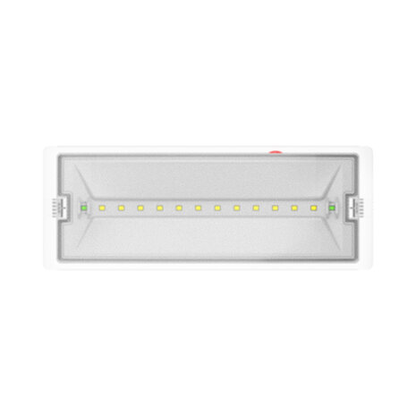 BRAYTRON Led Noodverlichting -Uitgang-Oplaadbare batterijen- Opbouw Waterdicht-IP54 3 Watt - 6500K KOEL WIT LICHT
