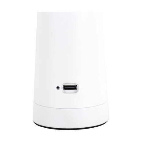 GROT Led - Tafellamp Oplaadbaar &ndash; Draadloos en dimbaar &ndash; CCT - Warm wit / Daglicht / koud wit - Moderne touch lamp &ndash; Nachtlamp Slaapkamer &ndash; 35 cm &ndash; Wit