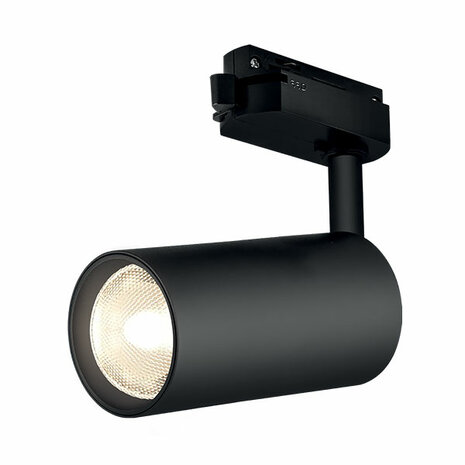 Rail verlichting set van 5 Rail Armatuur GU10 Fitting - L:2m  Zwart