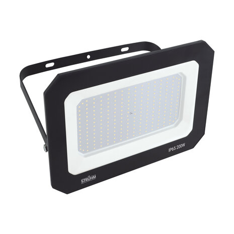 ASTON - LED Bouwlamp - LED Schijnwerper - 200 Watt - Daglicht Wit 4200K - 21000 Lumen - Waterdicht IP65 - Zwart