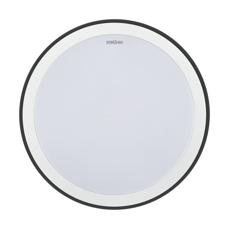 RATAN - Led plafondlamp -Keuken/Woonkamer/Slaapkamer - Rond - 24w - 3 CCT - warm wit / daglicht/ koud wit - 2900 Lumen - IP20 - Zwart