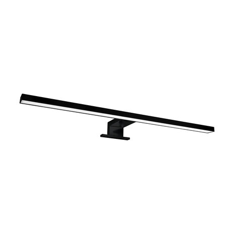 DOLI LED Spiegelverlichting - Badkamer Lamp - Schilderijverlichting - Rechthoek 9W - 1050 Lumen - 4000K Daglicht wit - Zwart - 500 mm - IP44