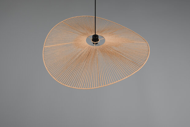 REALITY LAURINE - Hanglamp - Zwart mat - excl. 1x E27 4 W - Plafondbevestiging - In hoogte verstelbaar - Casalum