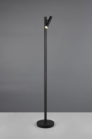 Gomez - Vloerlamp/staandlamp - CCT kleuren Aanpasbare licht kleuren - 3000+4000+6500K - Zwart