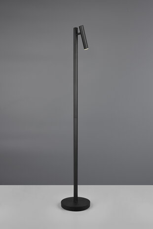 Gomez - Vloerlamp/staandlamp - CCT kleuren Aanpasbare licht kleuren - 3000+4000+6500K - Zwart