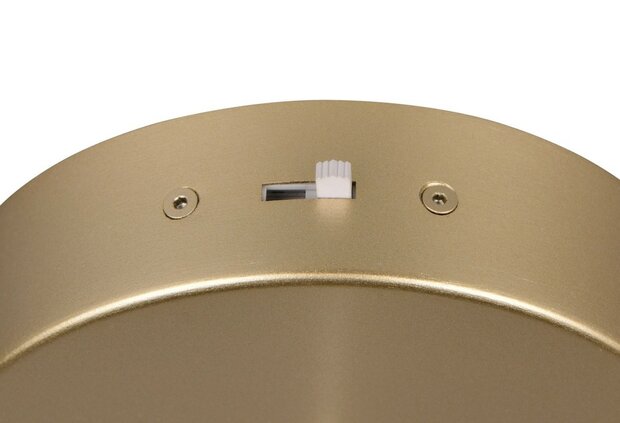 CALA - Hanglamp 10 x SMD 3.8W - CCT 2300+3000+4000K - Goud kleur