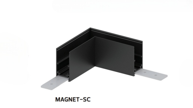 Magnet SC OPBOUW Rail Hoek Verbinder