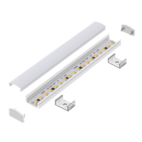 2 meter Oppervlakte Aluminium Profiel voor LED Strip Multifunctioneel Gebruik Wit