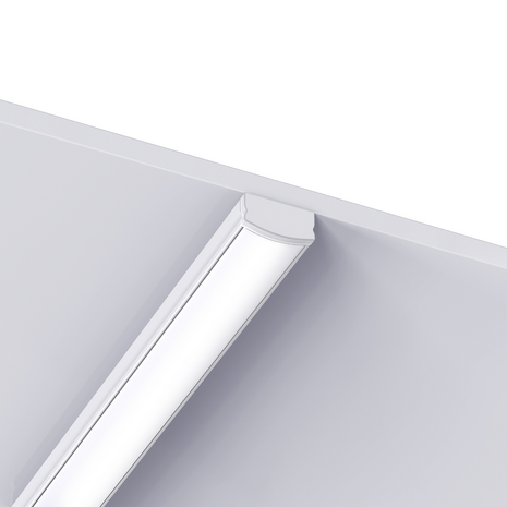 2 meter Oppervlakte Aluminium Profiel voor LED Strip Multifunctioneel Gebruik Wit